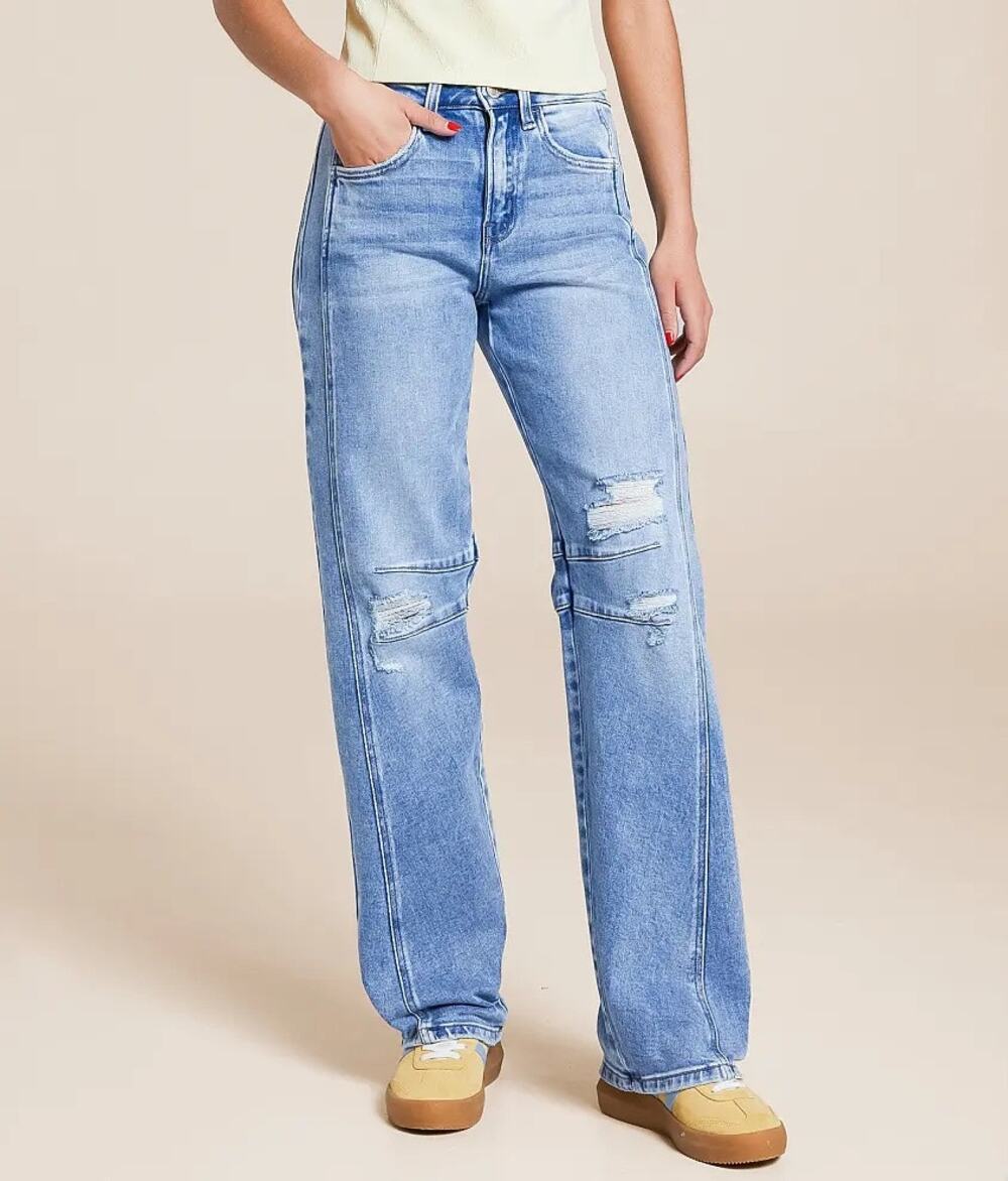 Vervet Barrel Leg Jeans | Size 26